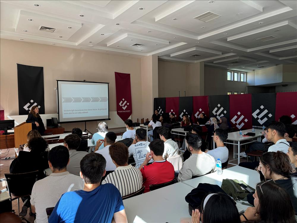 2025-2026 Elektronik ve Otomasyon Bölümü Oryantasyonu Gerçekleştirildi.